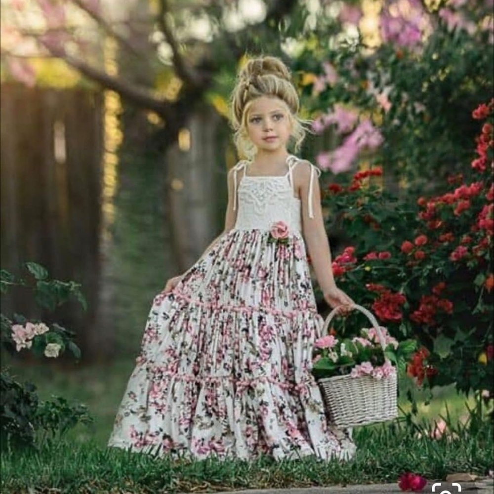 DOLLCAKE WATERFALL DRESS SZ 5